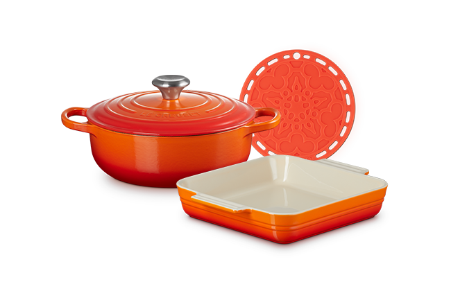 Black Friday 3-piece Cookware SetFlame image number 1